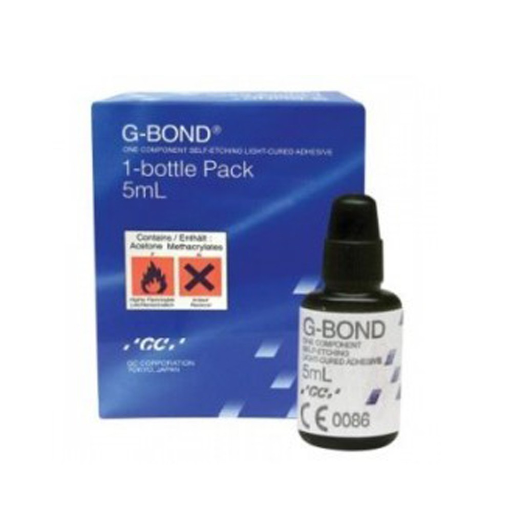 GC G Bond One Component Self Etching Light Cured Adhesive 5 ML Free II Ship