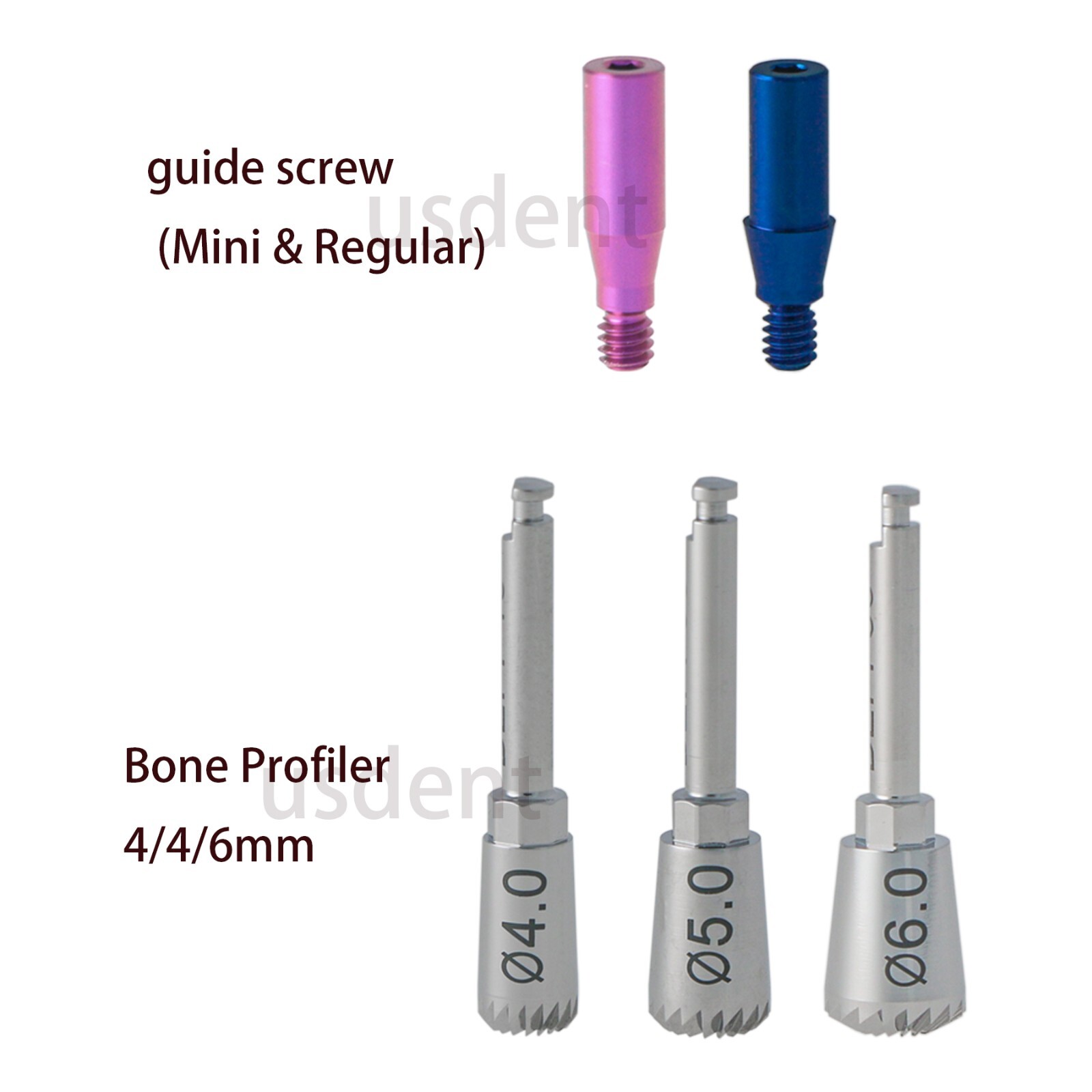 Implant Bone Profiler Guide Screw Surgical Instrument fit OSSTEM Hiossen 4/5/6mm