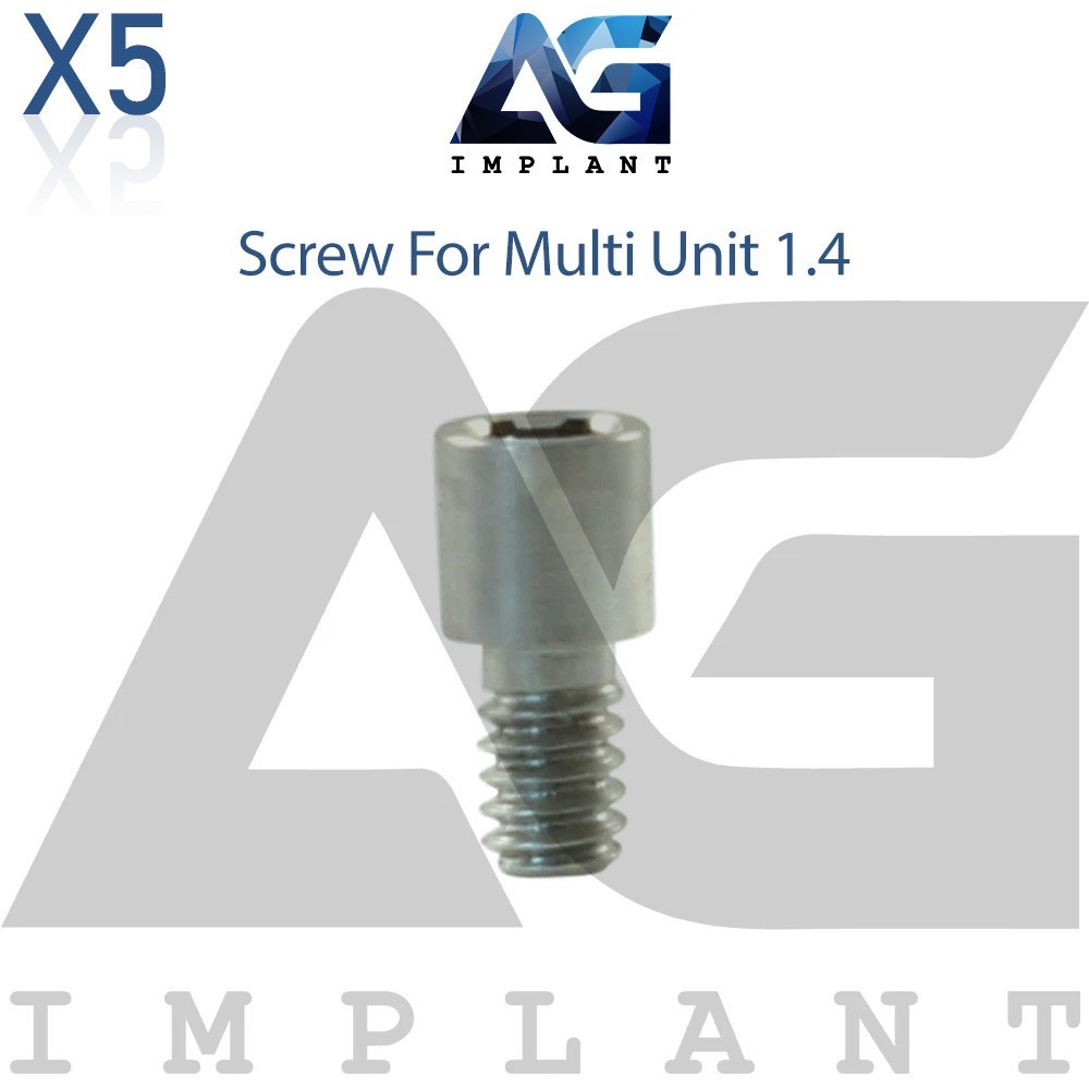 5 Screw For Multi Unit System 1.4 Abutment For Angulated And Straight Abutments