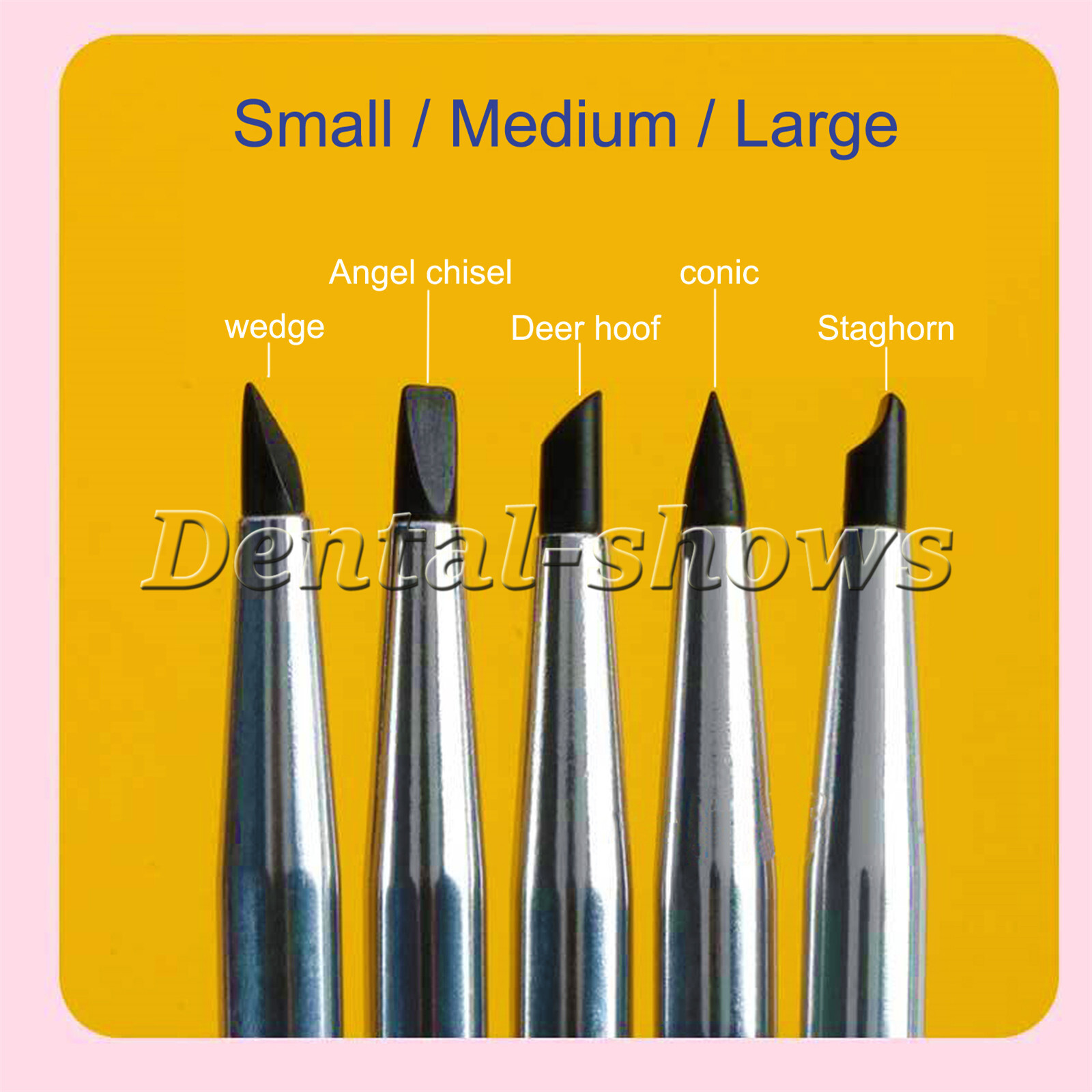 5 Pcs Dental Adhesive Composite Resin Cement Porcelain Teeth Silicone Brush Pen
