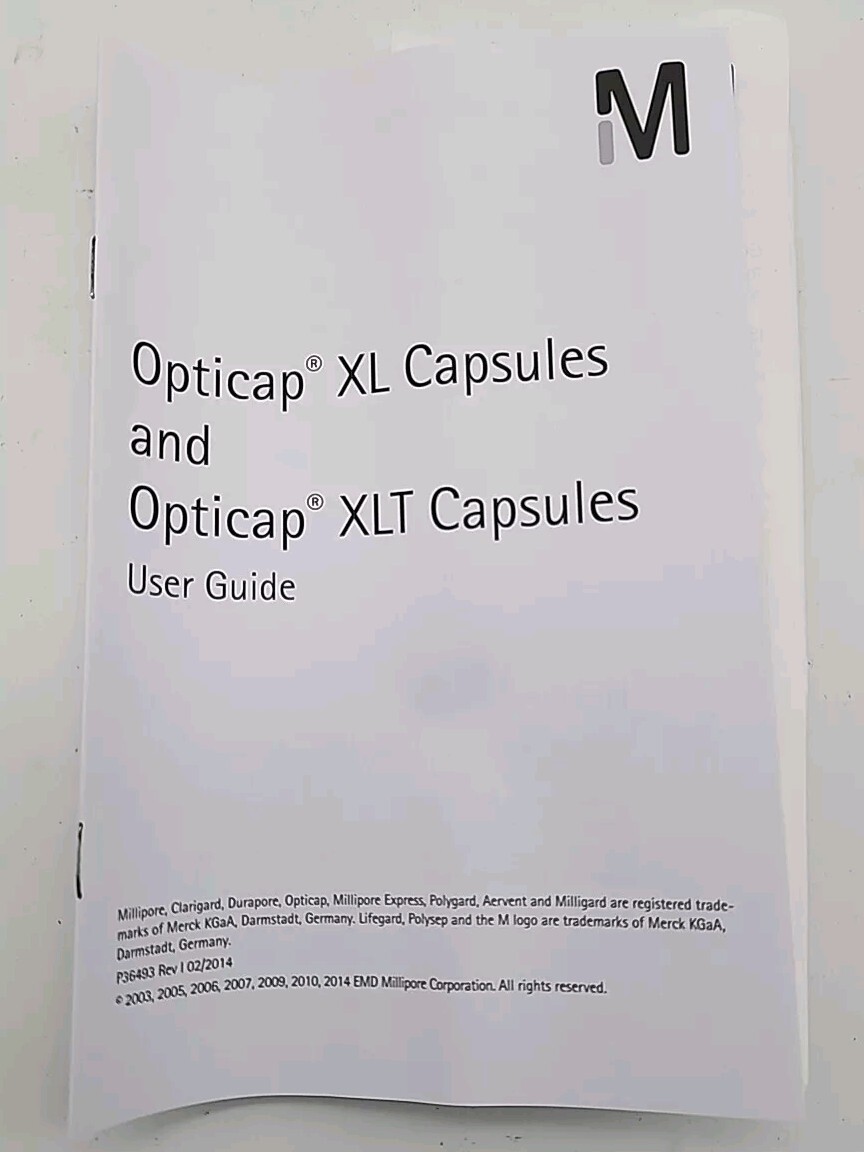MILLIPORE Capsule Filter Opticap XL 10 Gamma Durapore 0.1 µm 1-1/2″ KVVLG10TH1