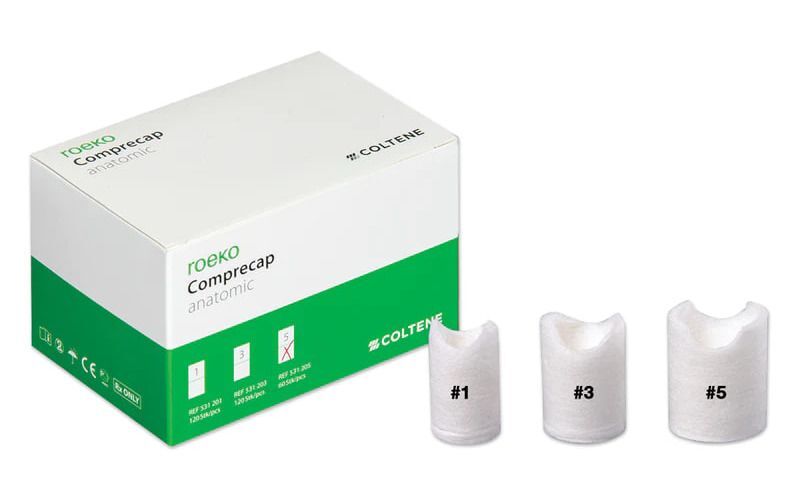 Coltene/Whaledent Roeko Dental Compression Caps Anatomic#1,#3;#5;Assorted Dental
