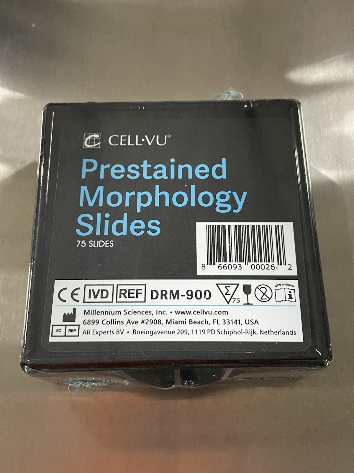 Cell Vu Prestained Morphology Slides (75 Slides)
