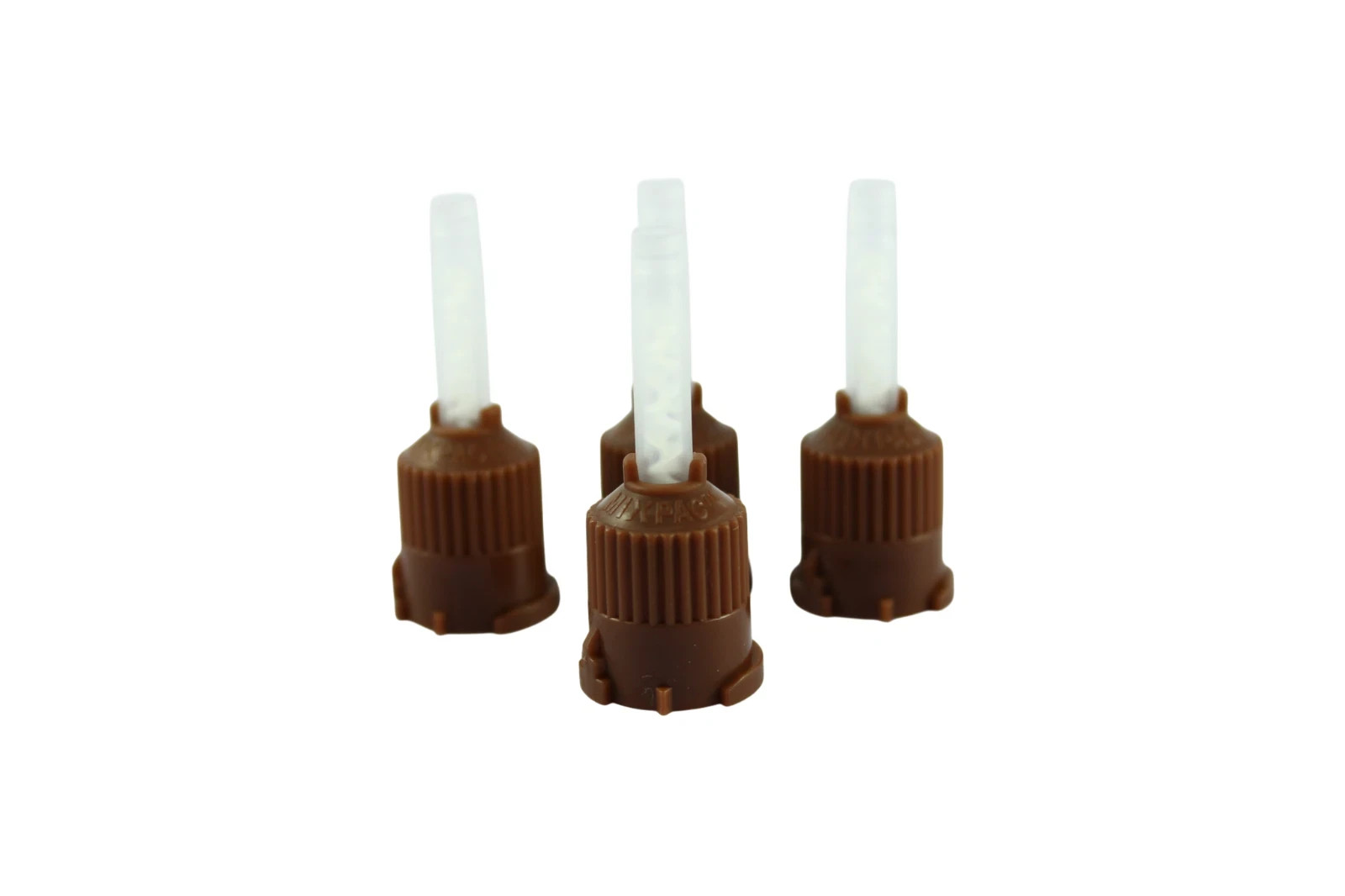 Medmix MIXPAC Brown Helical 8 Motion Mixing Tips D Outlet 1:1 Ratio