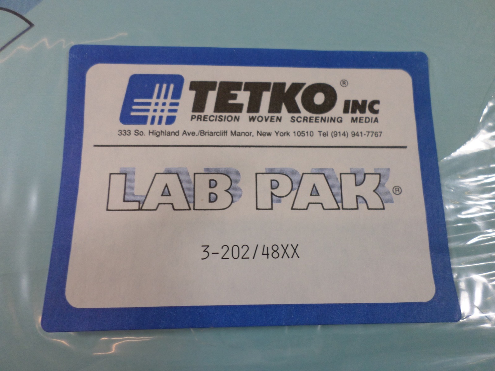 TETKO 12 x 12” Nitex Nylon 202µm Pore Monofilament Screening Fabric (Pack of 5)