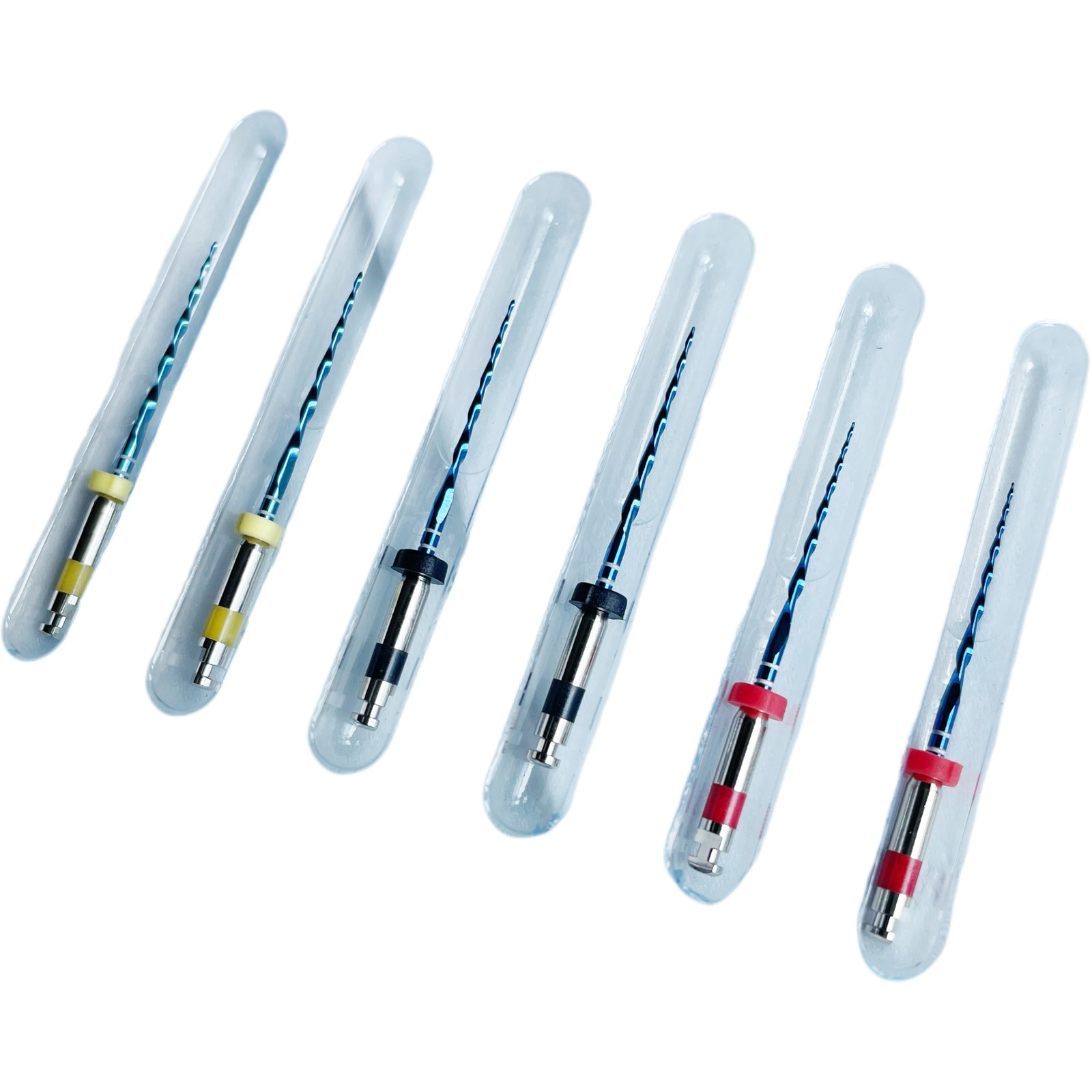 Dental Blue Reciprocating Endo NiTi Root Canal Files Rotary 21mm R25/40/50 6pcs