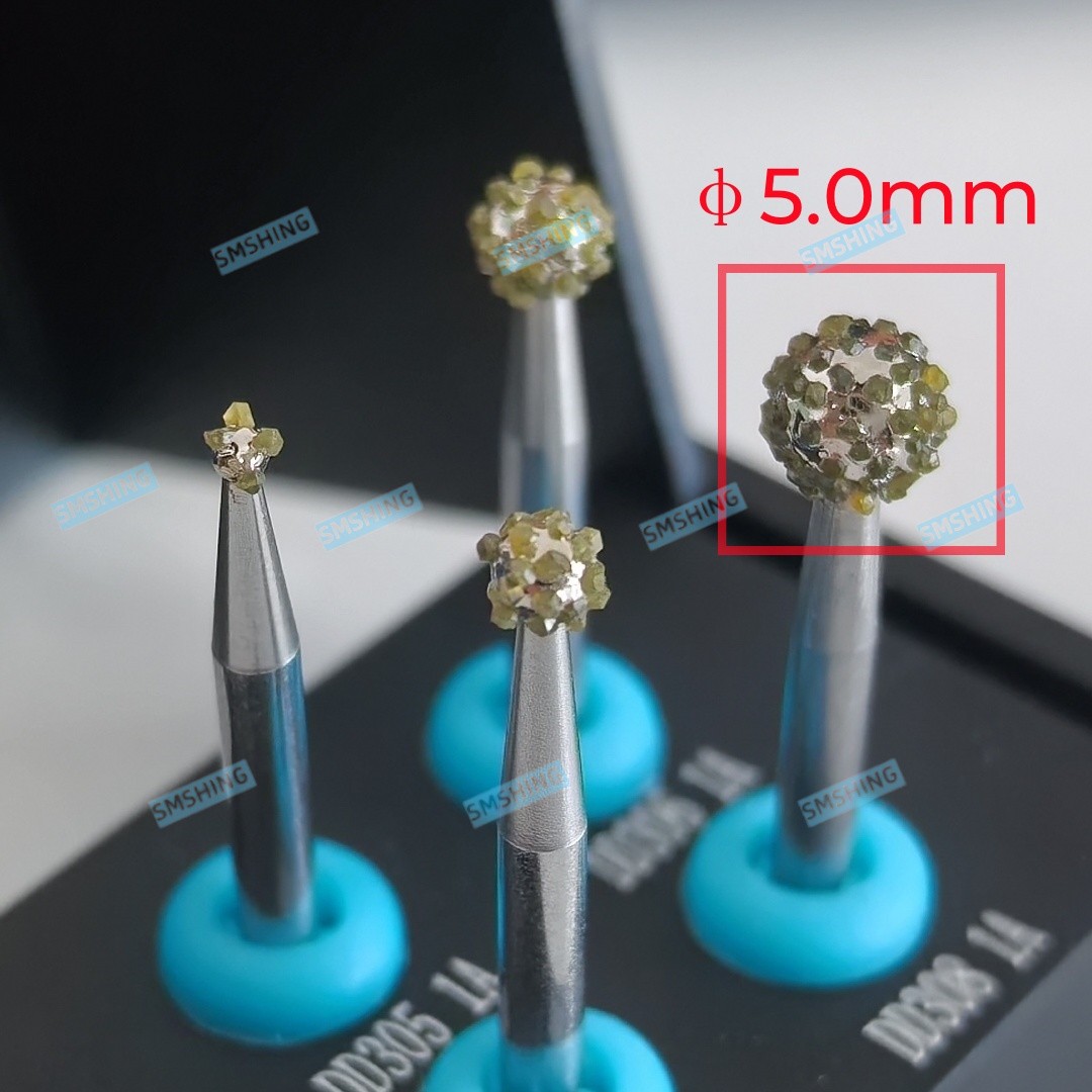5.0mm Degranulation Ball Cutter Burs Remove Tissue Bon Debridement Tear Tissues