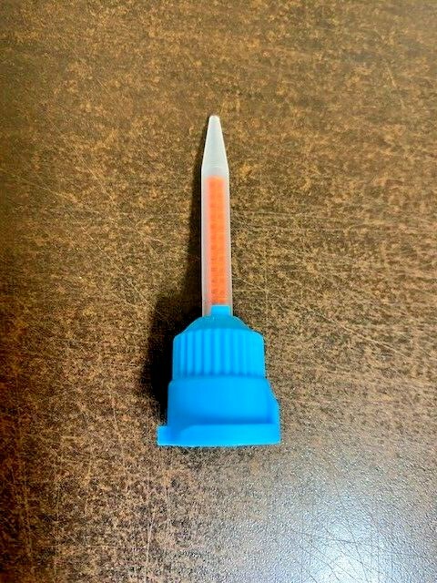 Mixpac Mixing tips T-Style Short tips Blue and Orange for Luxatemp protemp 25ct