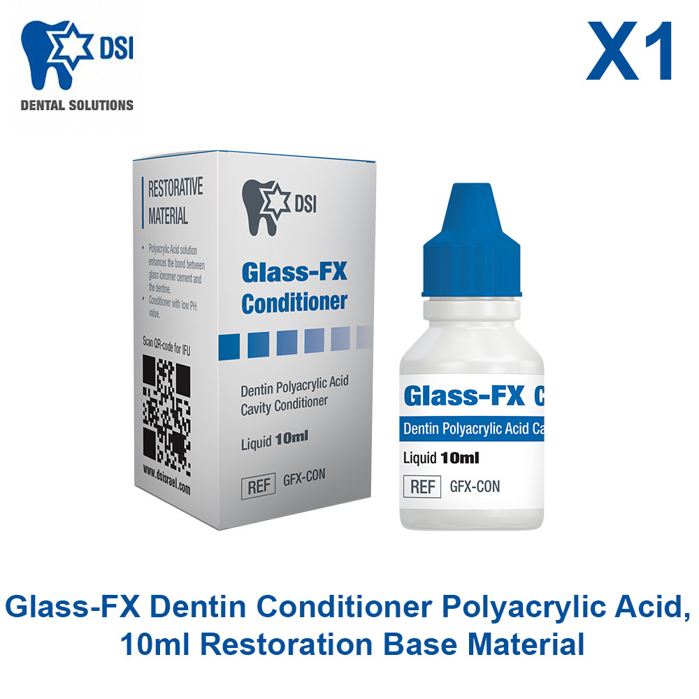 DSI Glass-FX Dentin Conditioner Liquid 10ml Restoration Base Material