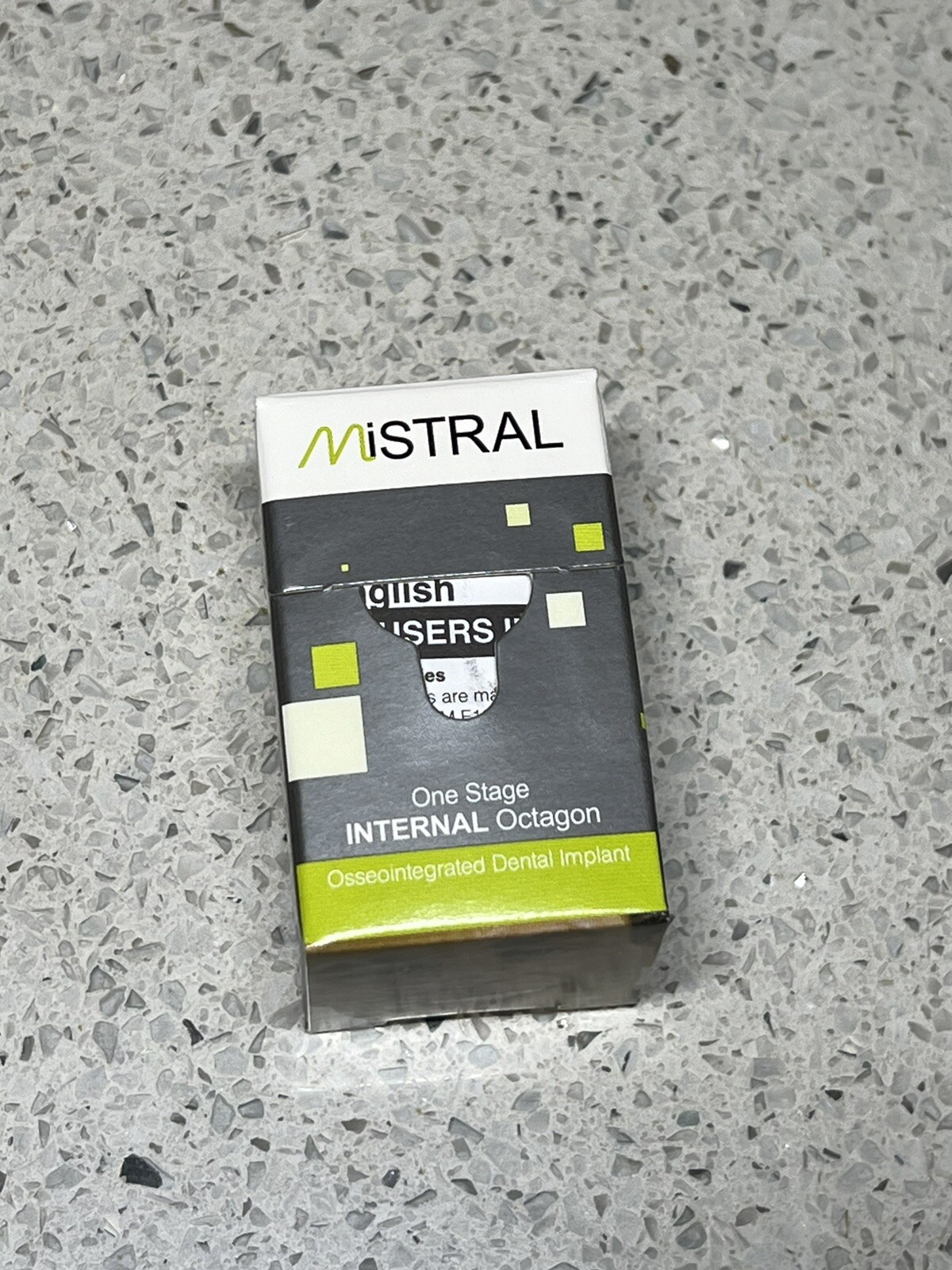 MIS SEVEN Implant 4.1mm x 8.0mm Standard Platform Internal Octagonal Expired