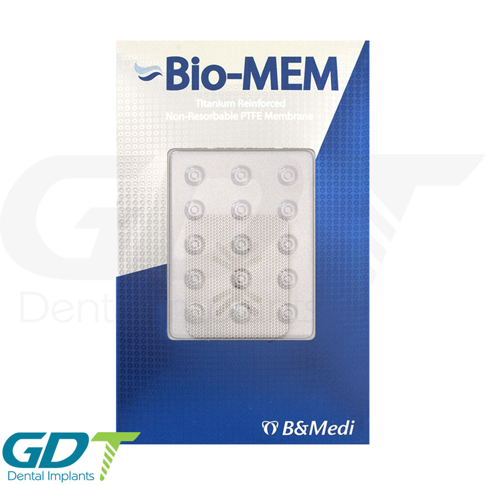 Titanium Reinforced PTFE Membrane Barrier 25mmX30mm Sterile Dental GBR Synthetic