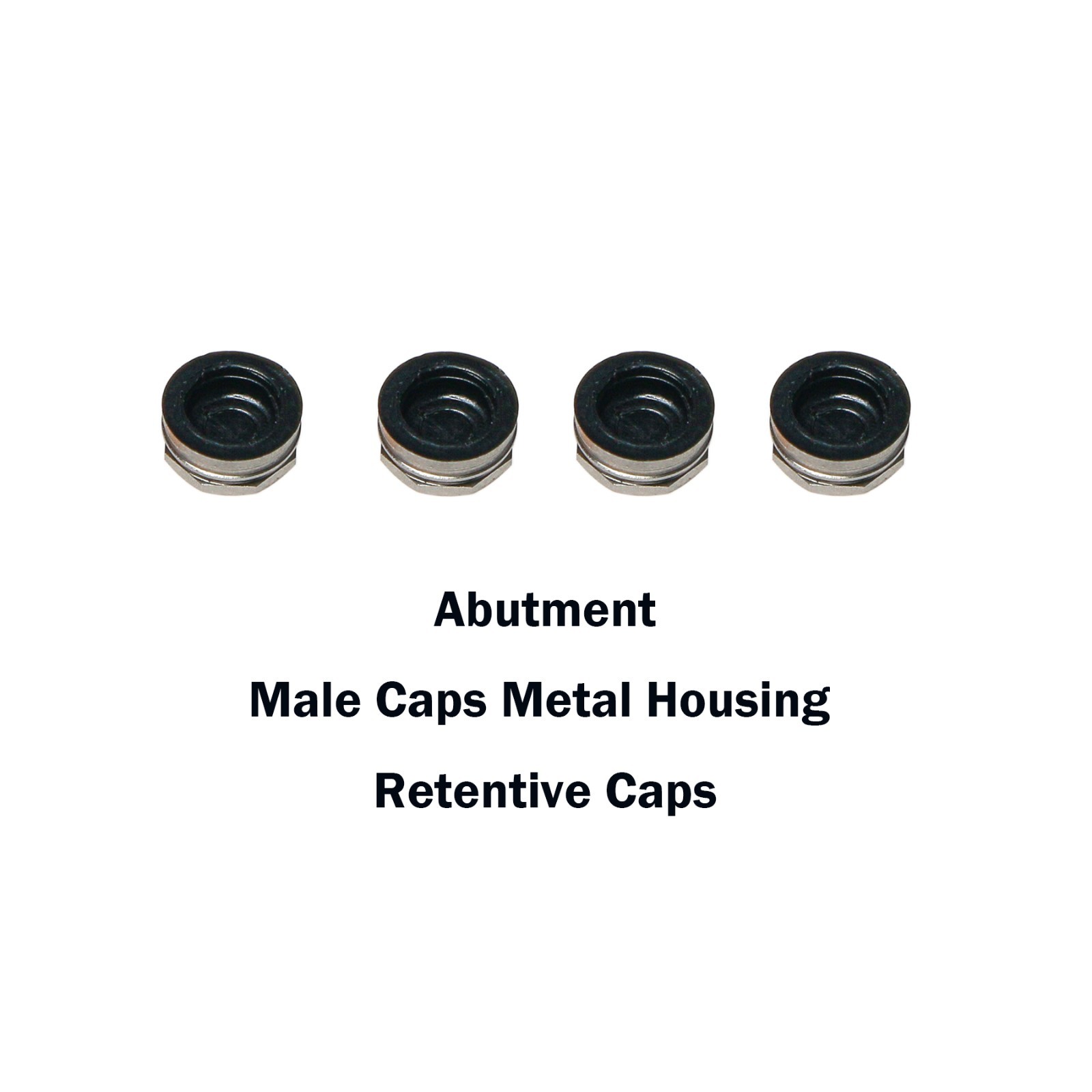 US Nobel Active Locator Overdenture Abutment Narrow Platform NP NA352 & Male Cap