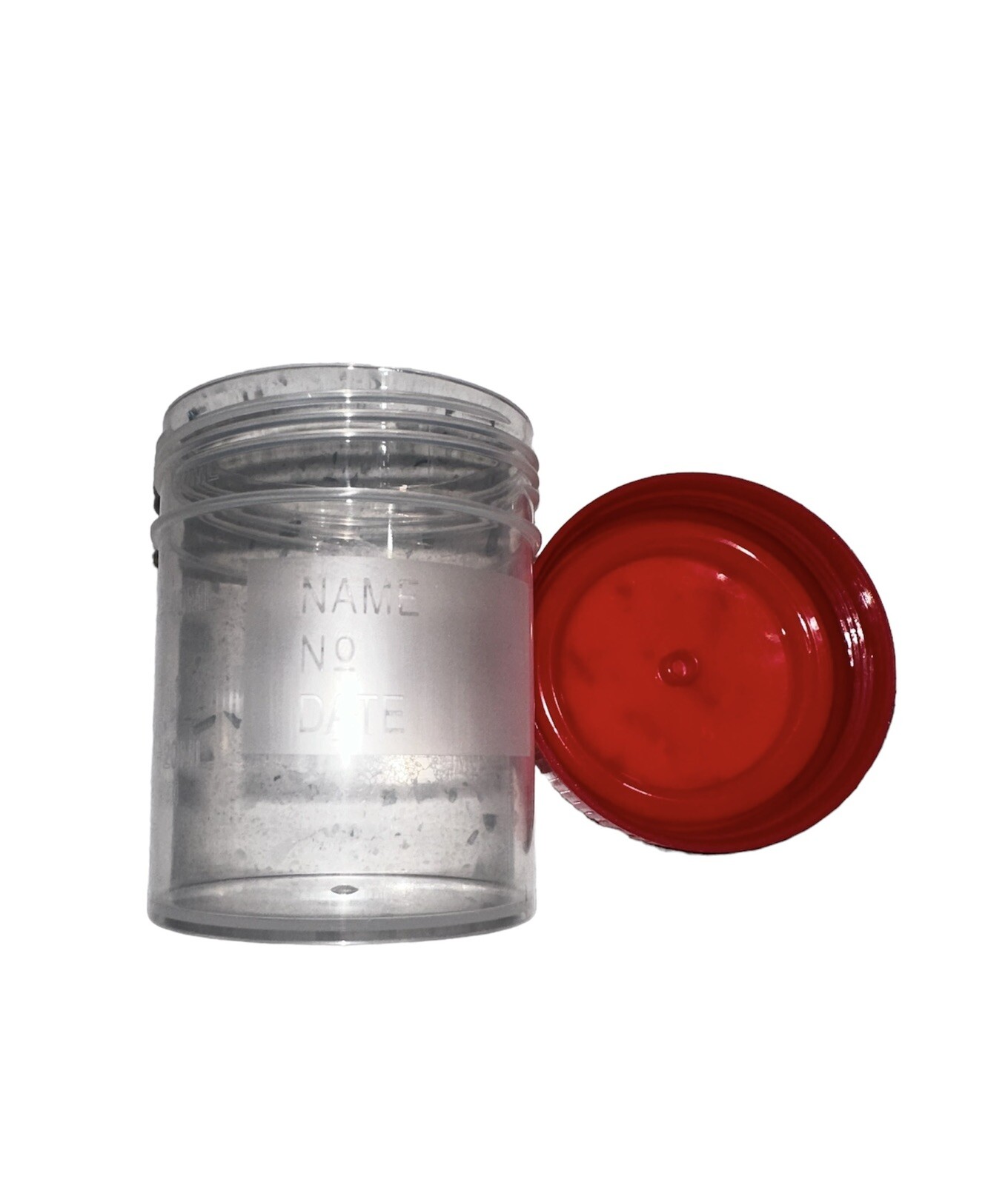 50Pcs. 60ml Plastic Specimen Cups for Sampling