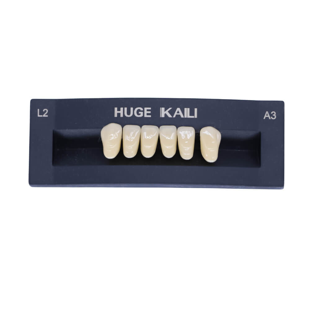 1Pack 112Pcs/Pack HUGE KAILI A3 Dental Synthetic Polymer Resin Teeth T2 L2 30 A3
