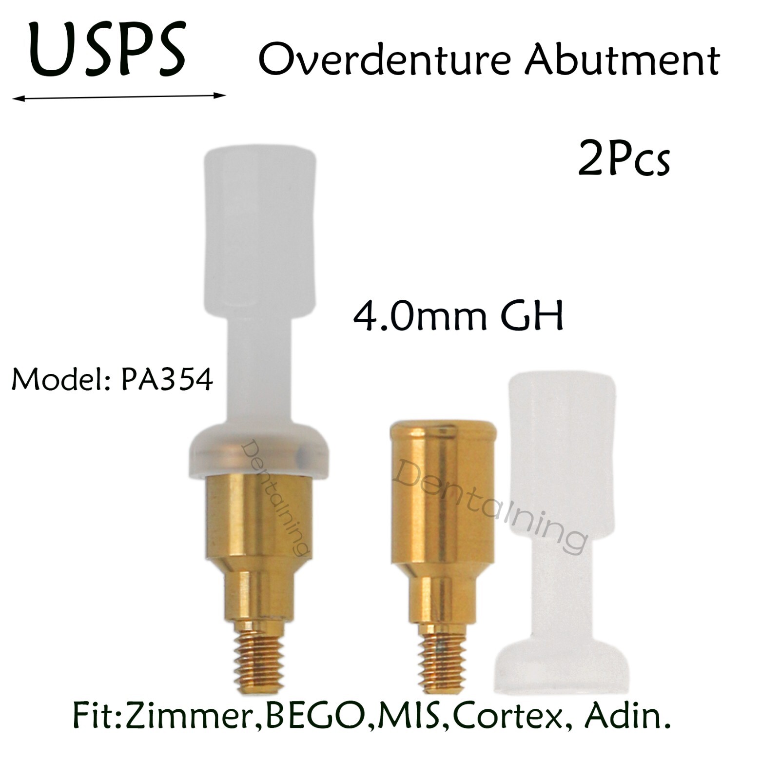 US Zimmer Mis Adin Bego Cortex Implant Locator Abutments For 1-5mm
