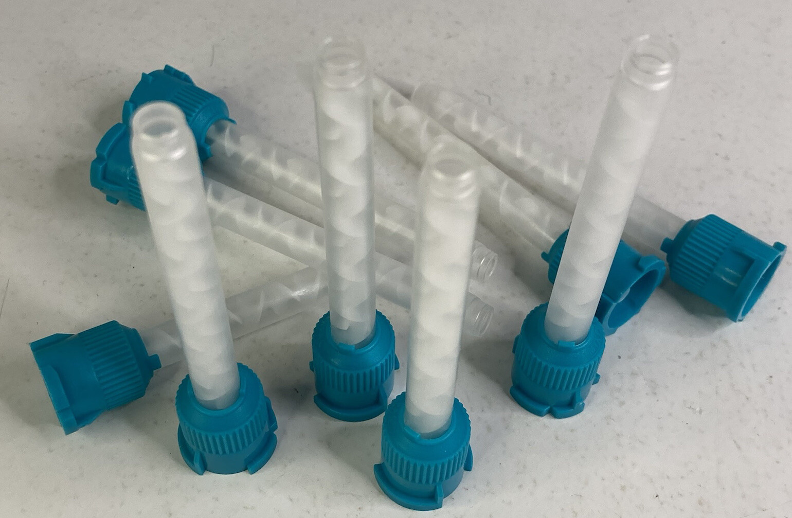 Genuine MIXPAC Dental Impression Mixing Tips 48 pcs Teal 6.5mm 1.1 Ratio_MT131G