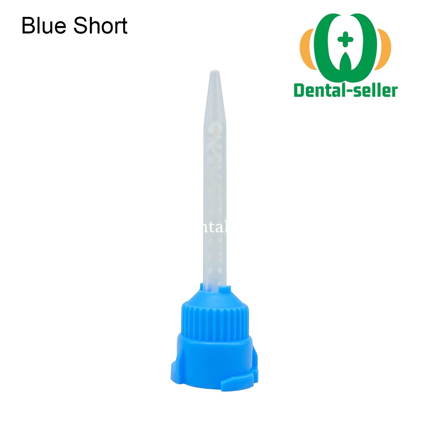 50 Pcs Dental Impression Mixing Tips Disposable Silicone Rubber Tube Long/Short