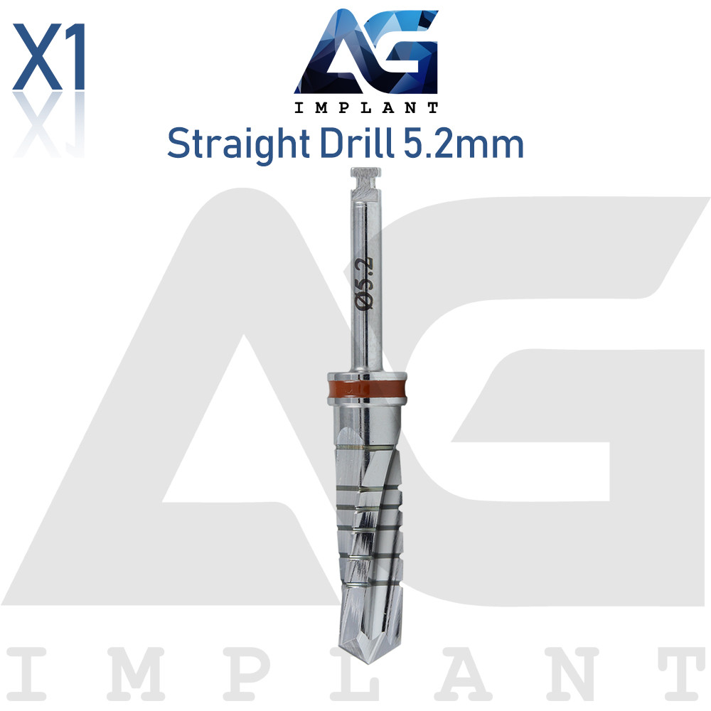 Straight Drill Ø5.2mm External Irrigation Tool For Dental