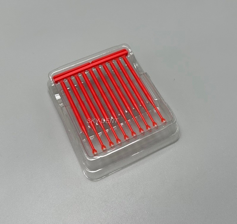 200pcs Dental Bonding Stick Adhesive Tip Applicator For Crown Porcelain Veneer