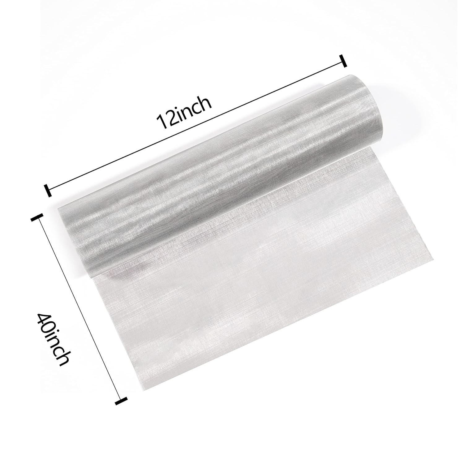 304 Stainless Steel Woven Wire Mesh 120 Grit 12×40 Inch Fine Filter Mesh for …
