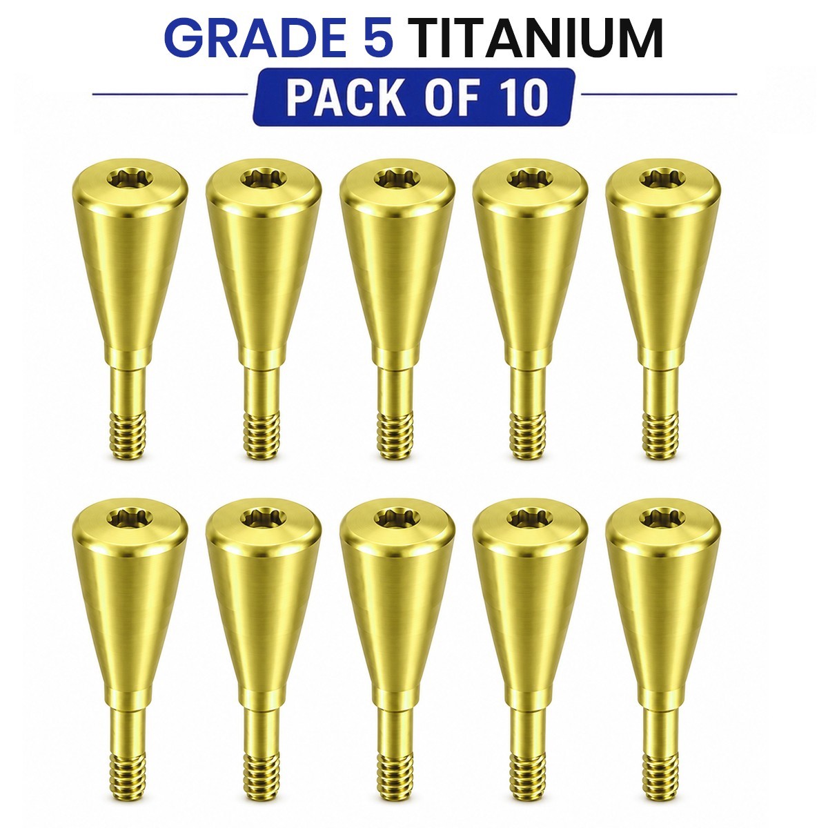 Dental NC Healing Abutment & Closure Cover Screw Straumann Bone Level BLT Ø3.3