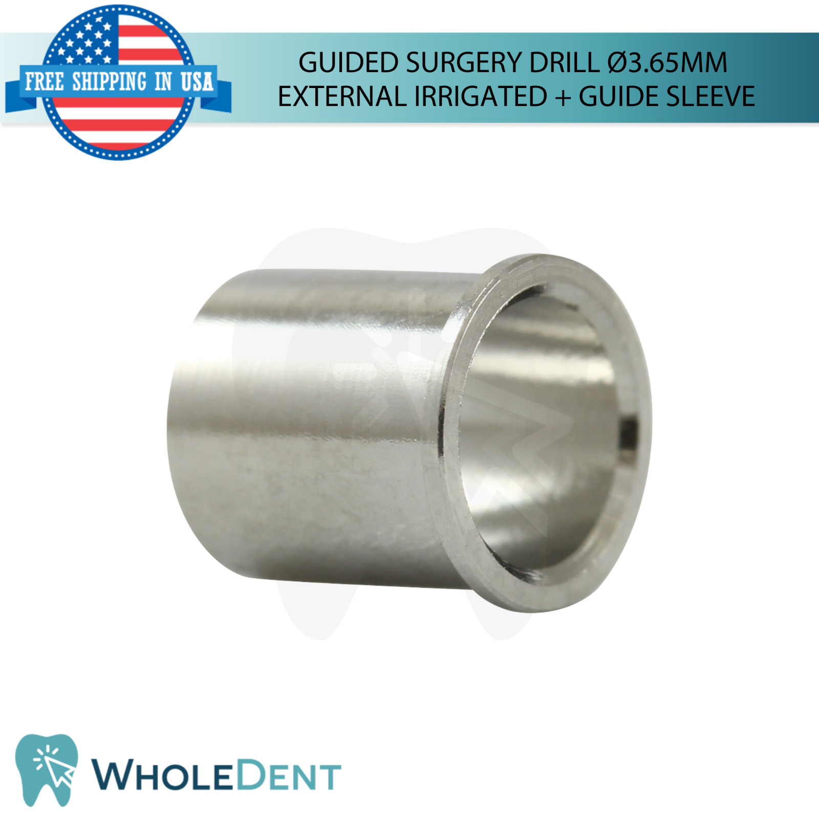 Guided Stopper Drill Ø3.65mm External Irrigated Guide Sleeve Depth Marking Tool
