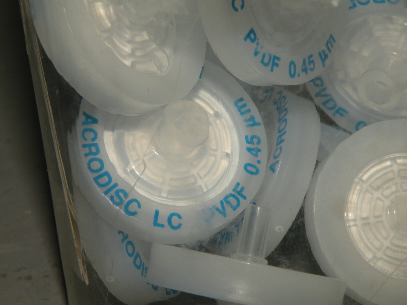 (14) Gelman Acrodisc 25 mm Syringe Filters with 0.45 um LC PVDF