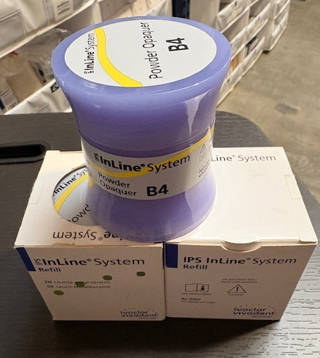 Ivoclar Vivadent IPS InLine System Opaquer B4 Refill 80g Powder 649196
