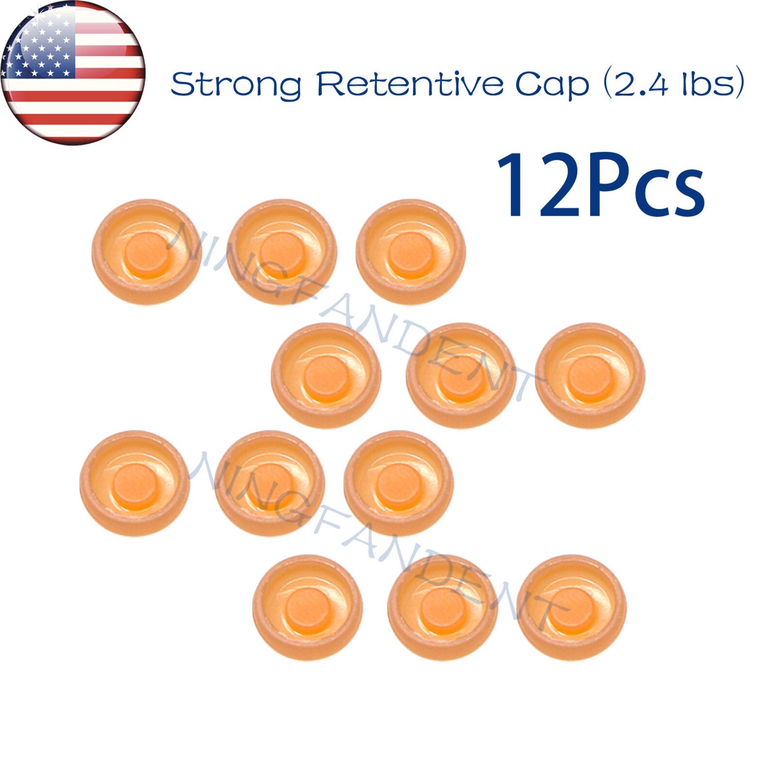 12Pcs US Universal Dental Implants Locator Abutment Mini Retention Caps 2.4Lbs