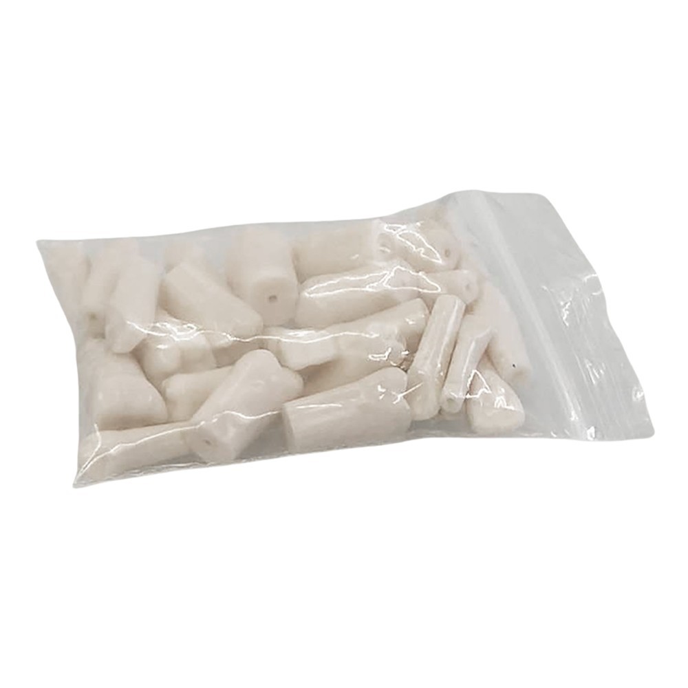 32Pcs Tooth Granule Set Dental Typodont Replacement Screw-in Teeth Model