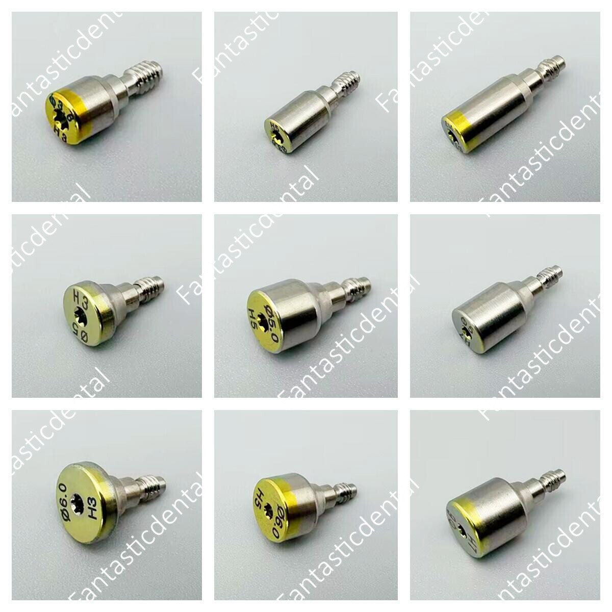 5Pieces Dental Healing Cap Abutment NP RP Fits Nobel Active NOB ∅3.6 ∅5.0 ∅6.0