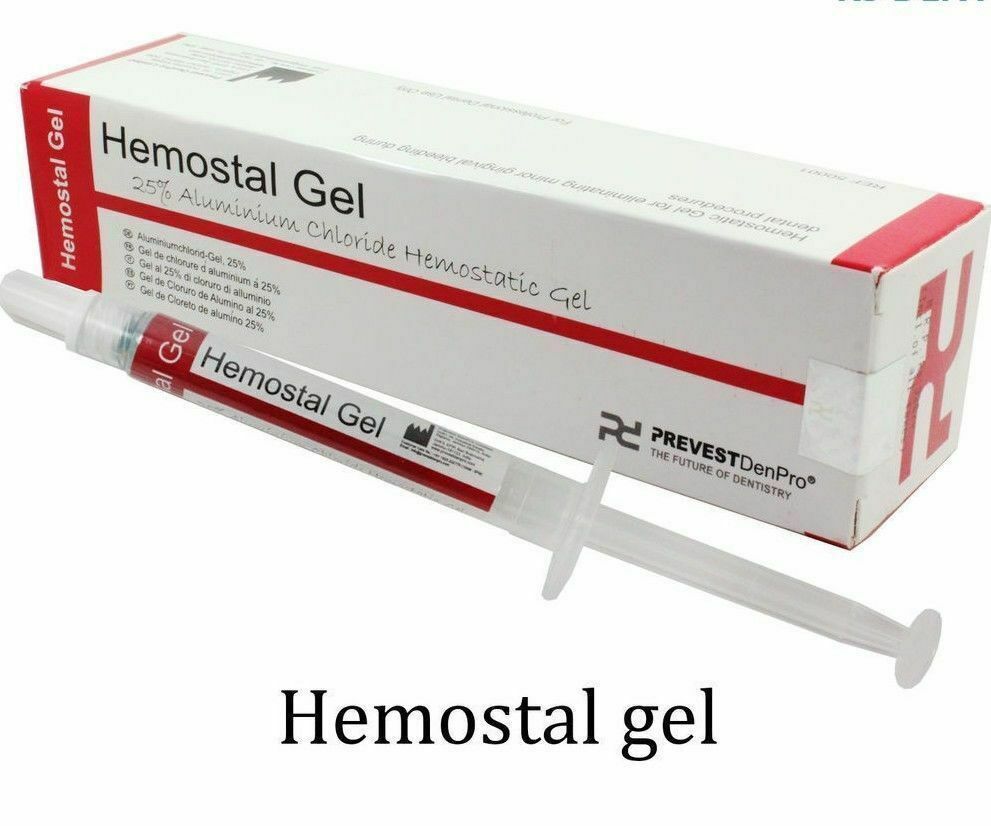 Prevest Hemostal Gel 25 Per Cent Aluminium Chloride Hemostatic Agent Dental Care