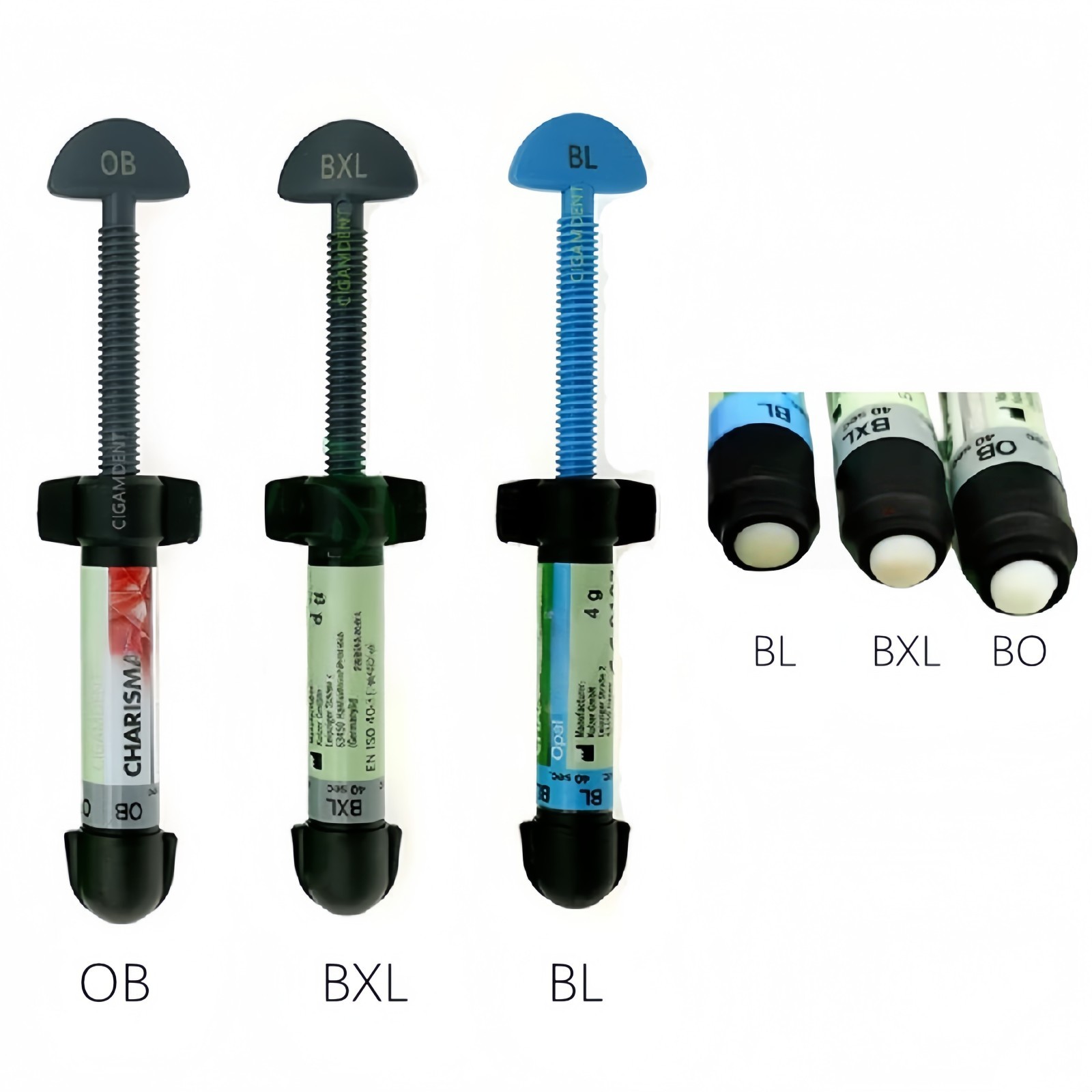 Dental KULZER CHARISMA Diamond OB Light Cure Composite Resin BL BXL Super White