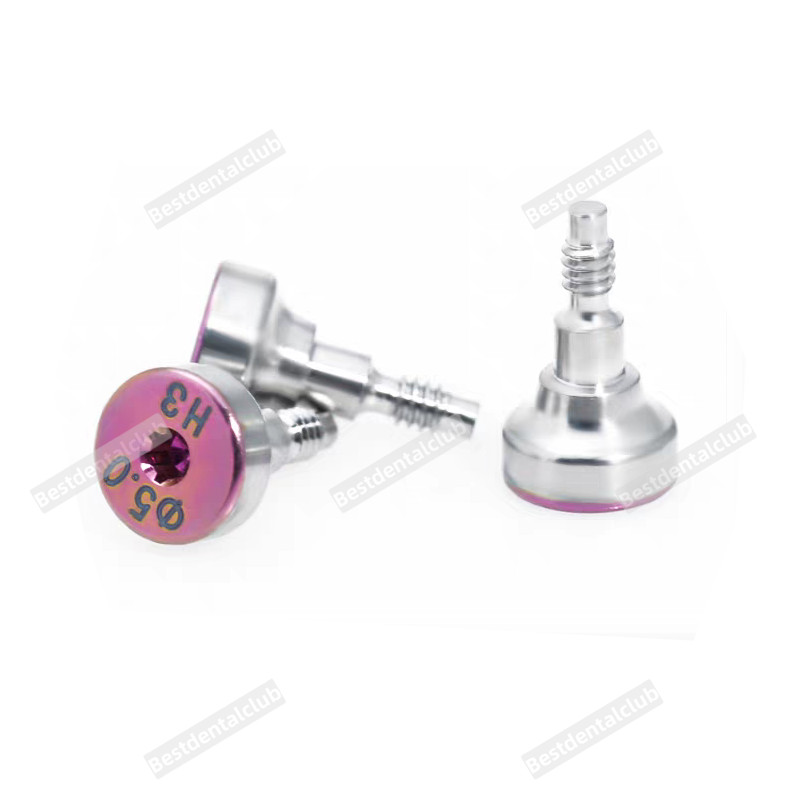 Dental Healing Cap Abutment RP NP Compatible Fit Nobel Active Yellow Purple
