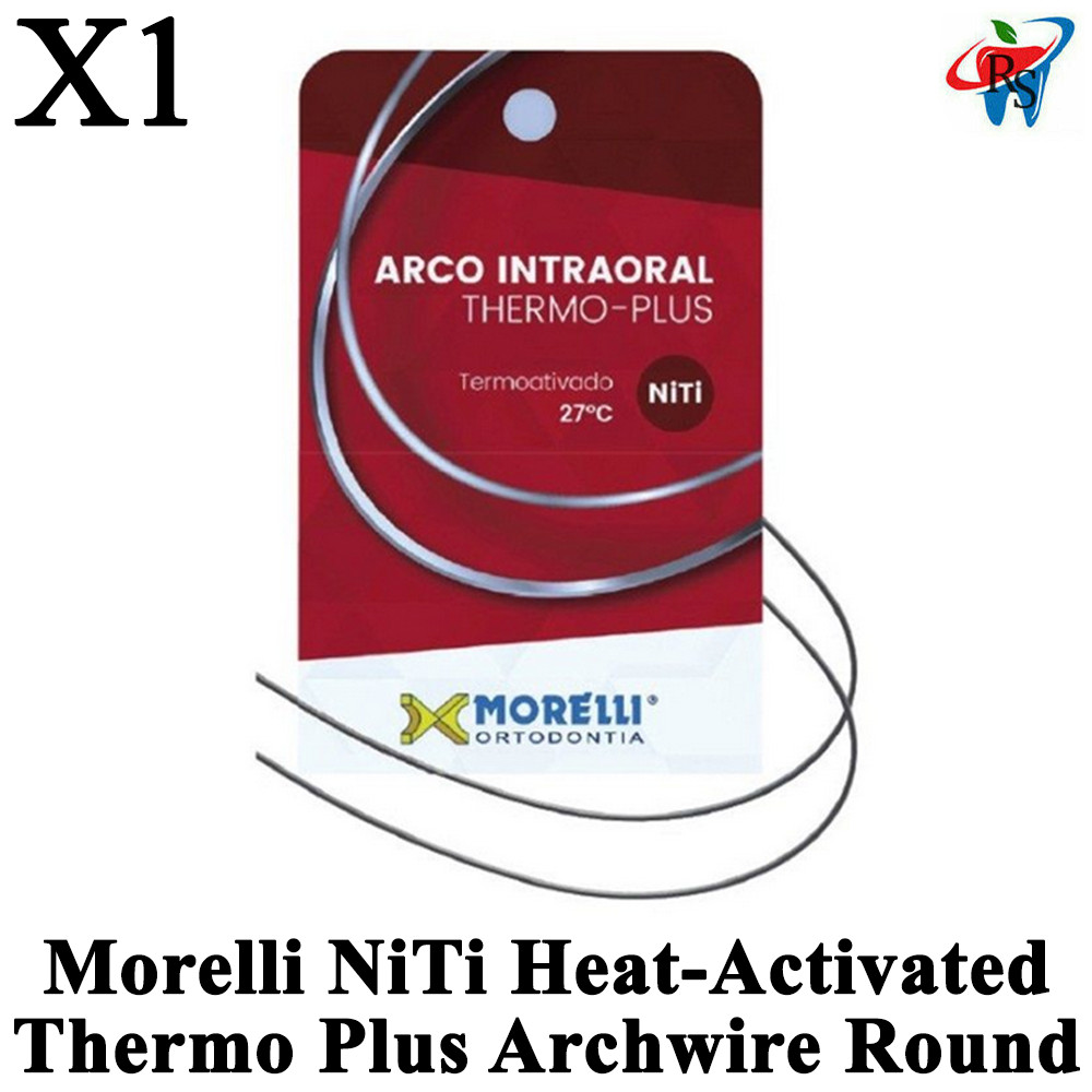 1pcs Dental Morelli NiTi Heat-Activated Thermo Plus Archwire Round Jaw
