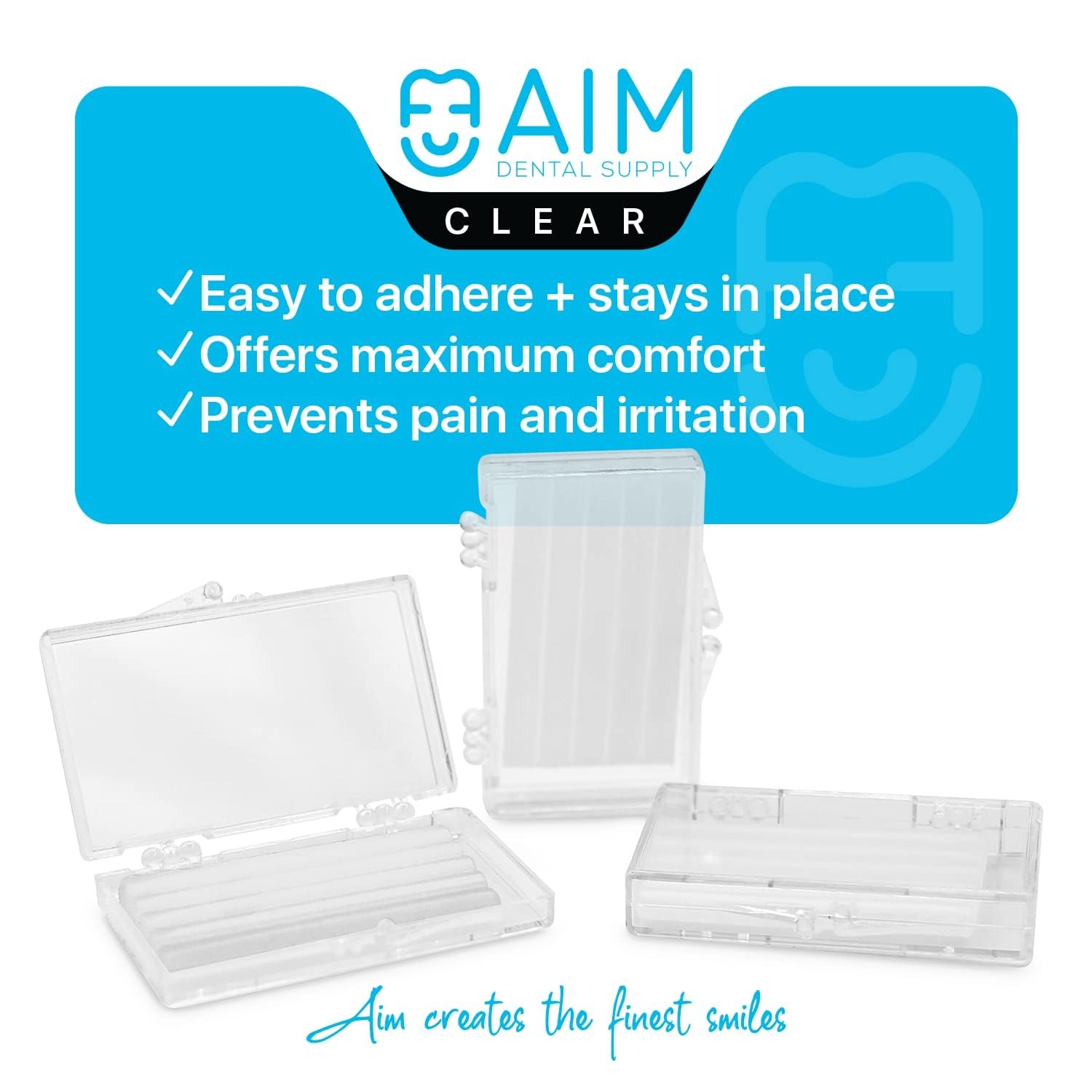 AIM Orthodontic Wax for Braces & Aligners – Dental Care Solution,…