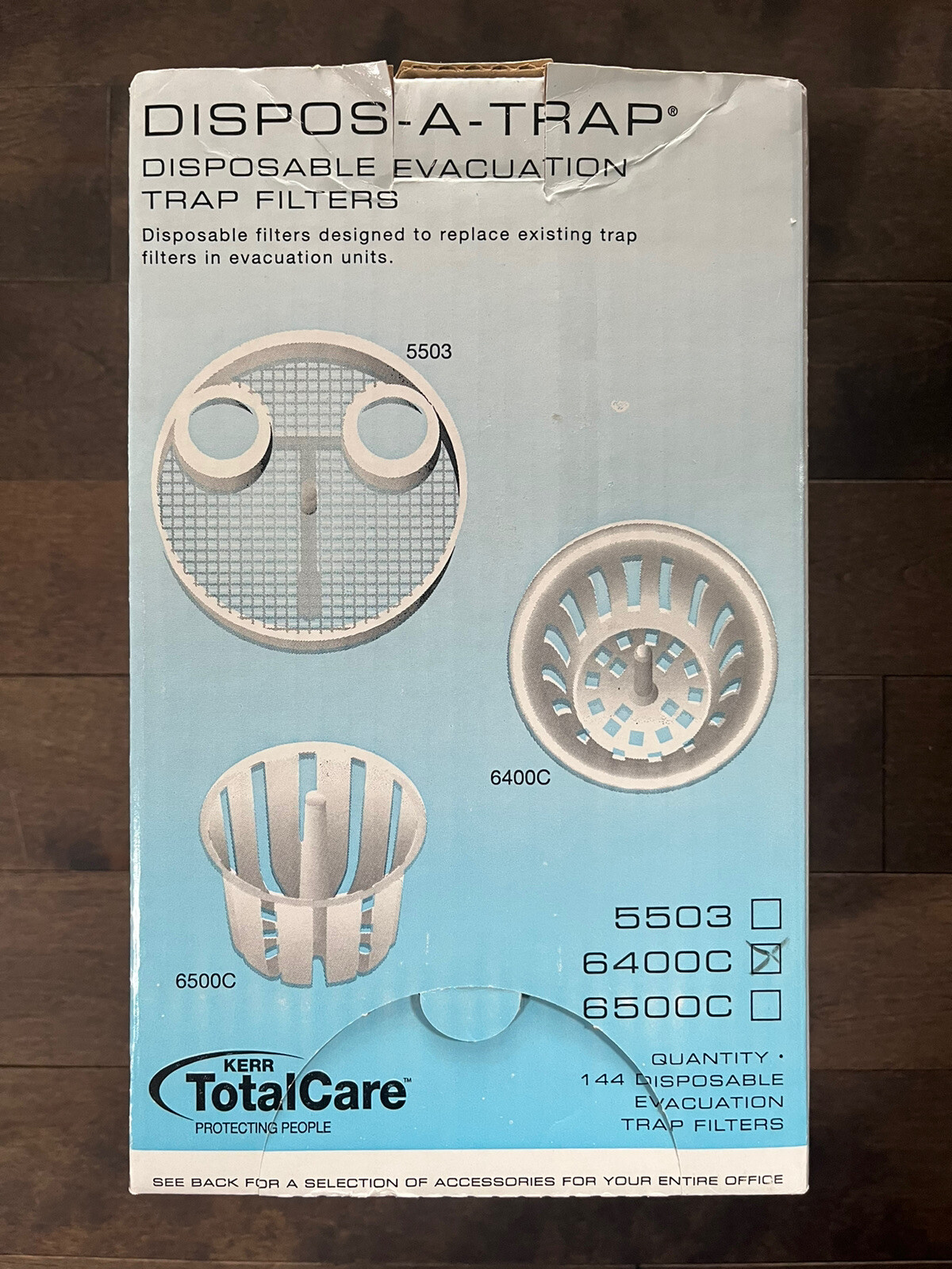NEW Pinnacle Dispos-A-Trap 6400C Dental Evacuation ADEC Kerr Total care Cascade