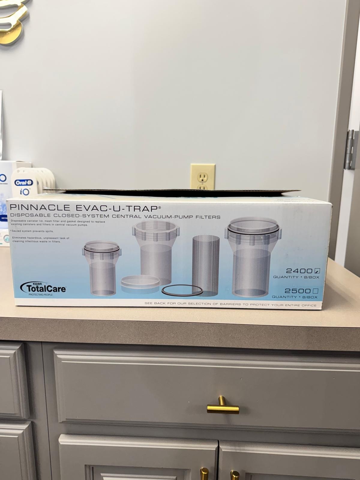 Pinnacle Evac-U-Trap (Multi-Pack) for Dental, Vet, Medical 2400