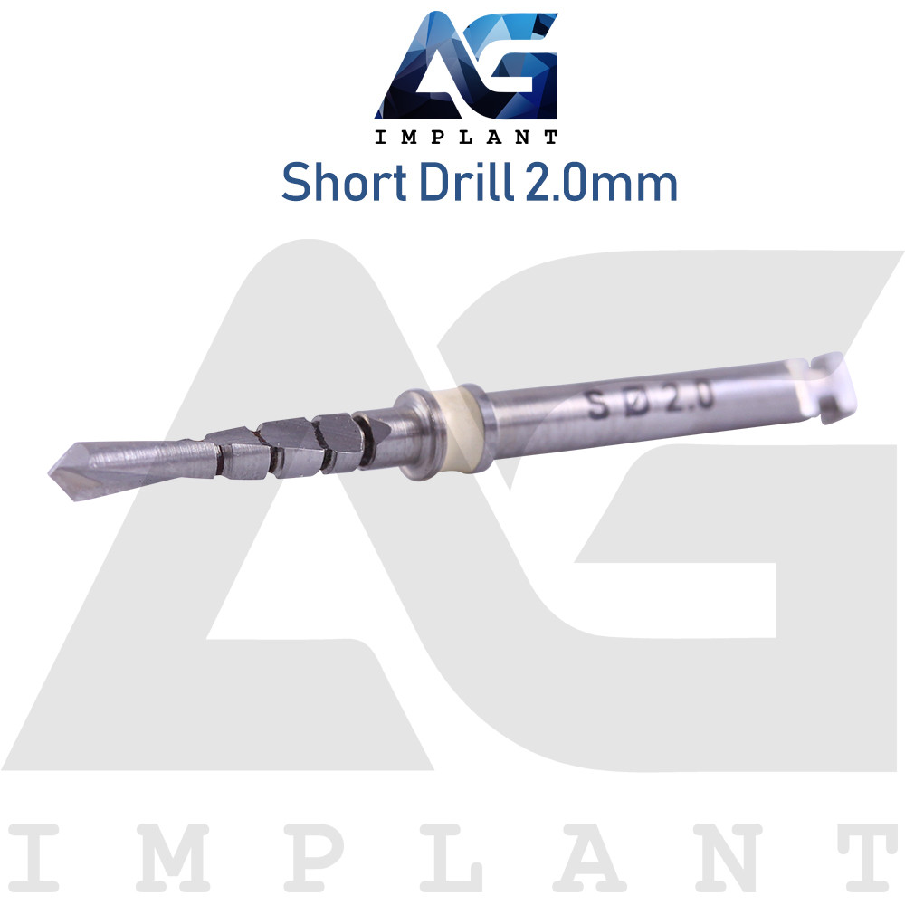 Short Drills 2.0mm~5.8mm External Irrigation Sur gical Tool Dental