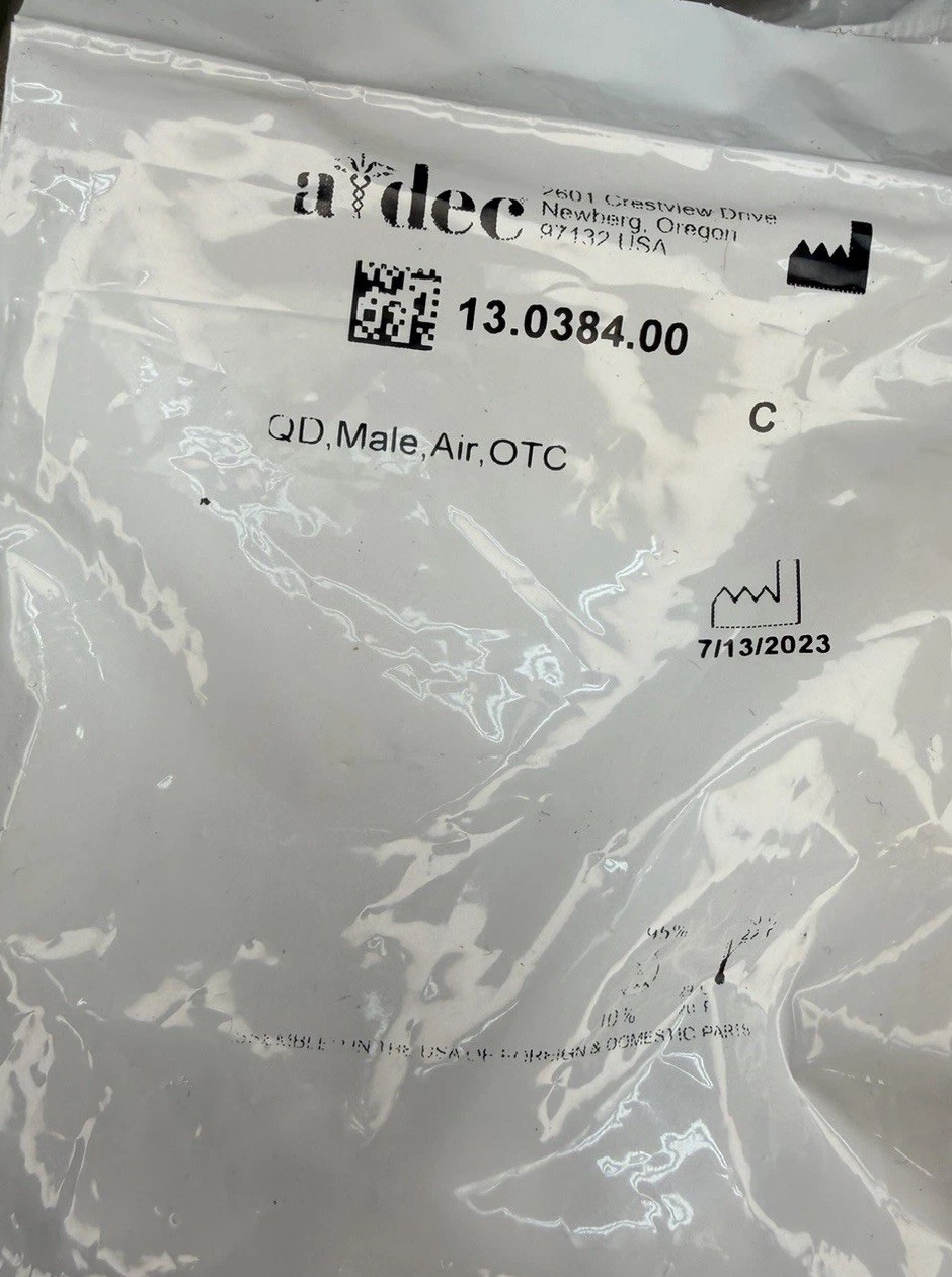 Adec Male Quick Disconnect Air 13.0384.00. NEW