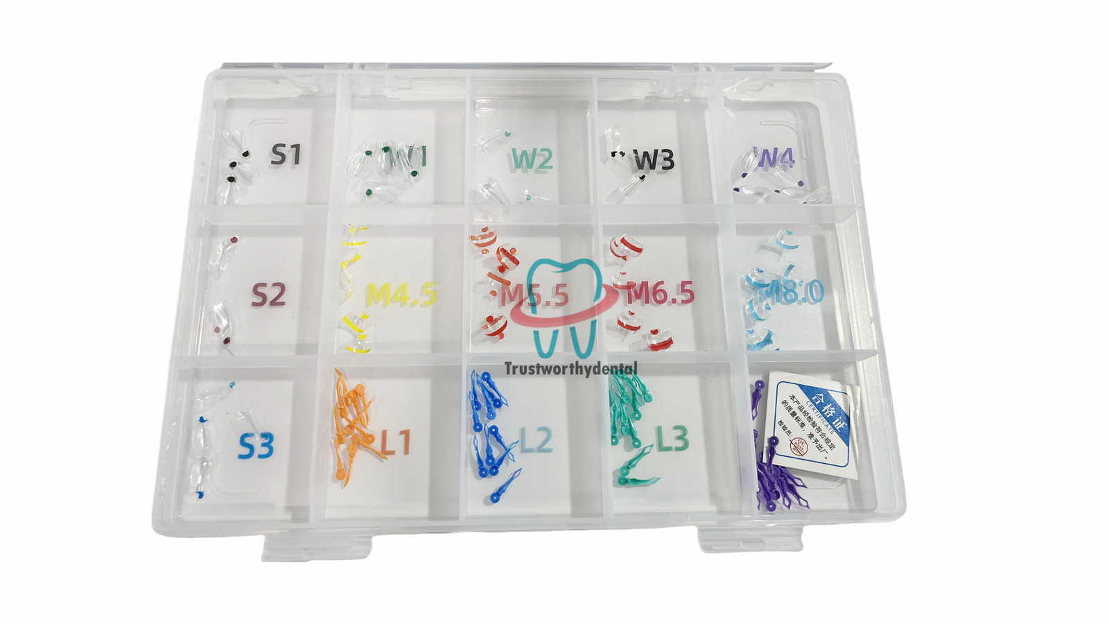 Dental Signet Anterior and Posterior Transparent Matrix Triall Molding Kit
