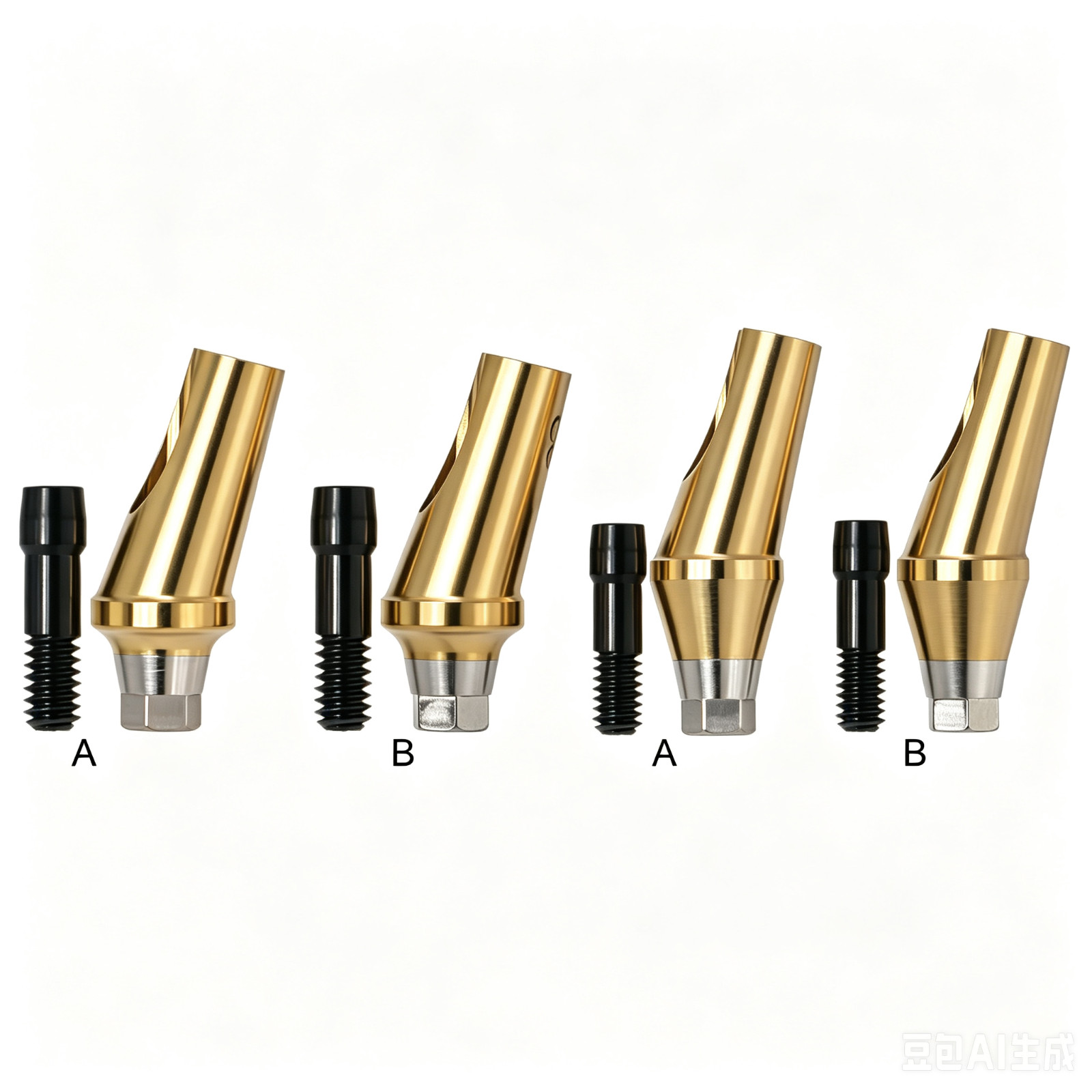 Dental Angled Abutment 17° Hex fit HIOSSEN DIO DF II Neo Biotech Implant System
