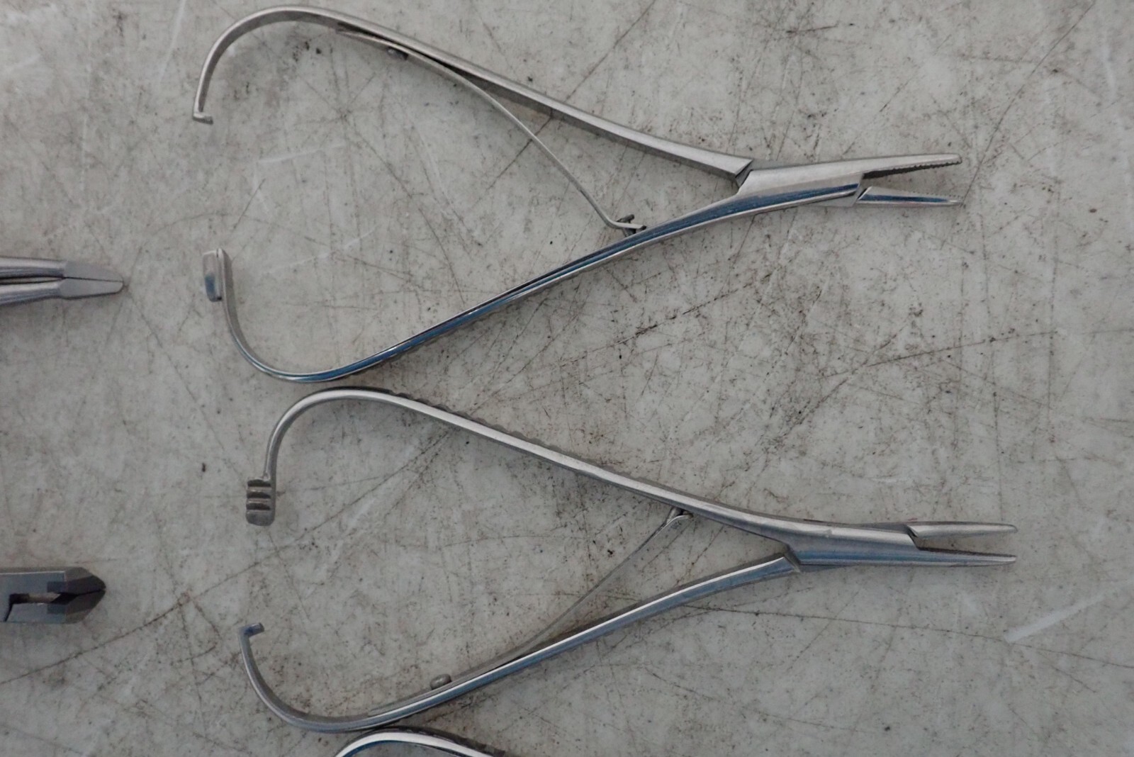 Lot of 8 Medentra Dental Instruments Pliers
