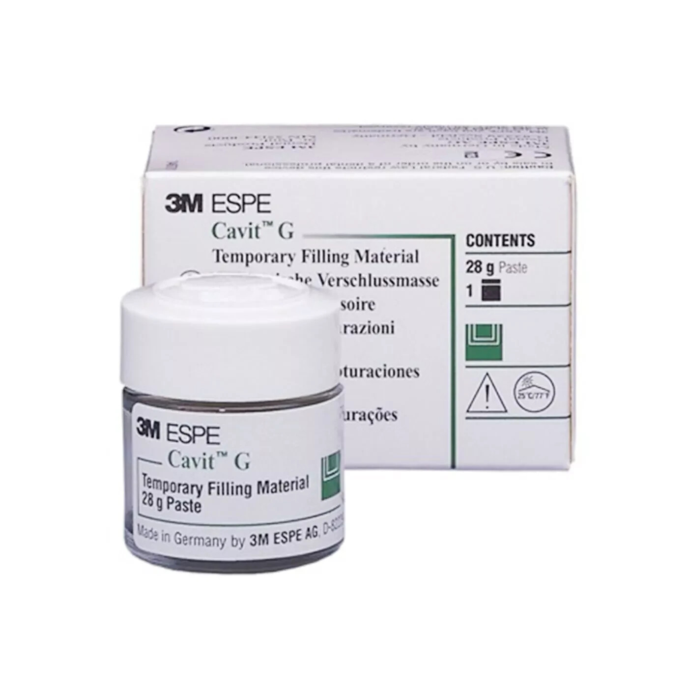 Dental 3M ESPE Cavit G Temporary Filling Material 28 Gm Pack