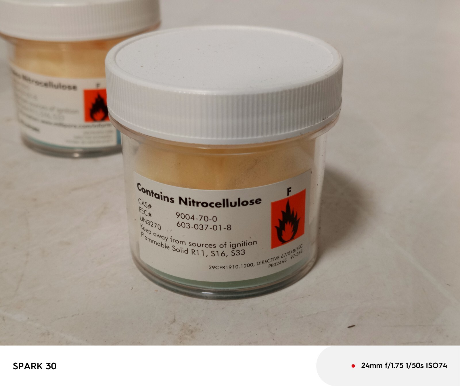 Millipore Nitrocellulose Membrane Mixed Cellulose Easter 0.45um HAWP 100ct