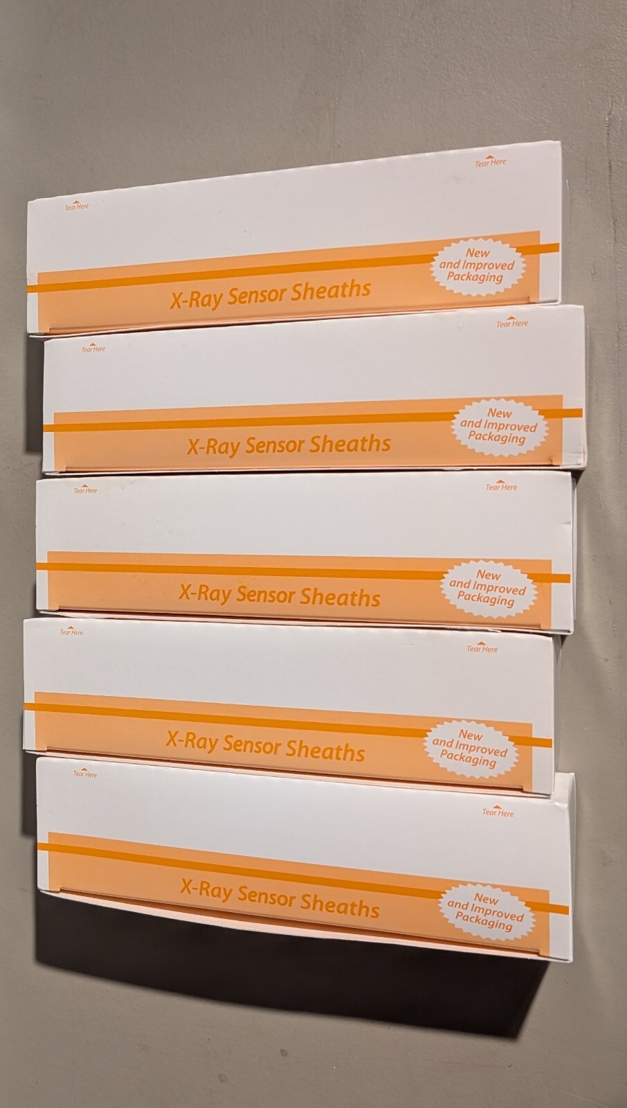 Dental Tidi Shield X-Ray Sensor Sleeve Optimal, Kodak 6100, Size 0