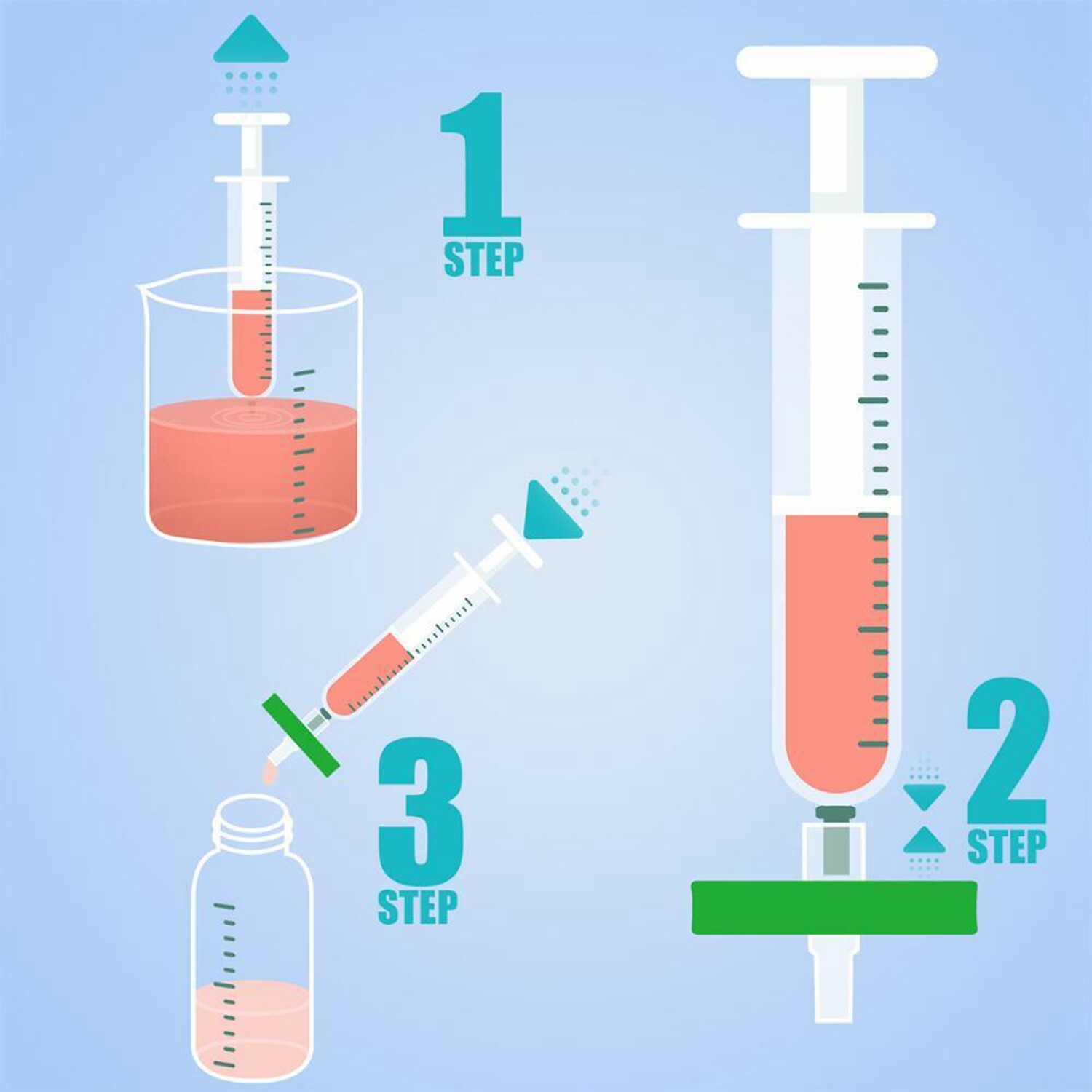 1000pcs 2mL 9-425 Sample Vials Caps +PES 0.22μm 13mm Syringe Filters Hydrophilic