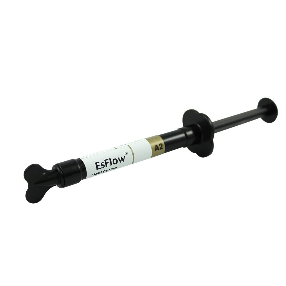 Dental Spident NanoHybrid EsFlow Flowable Composite Resin 2x2g Syringes