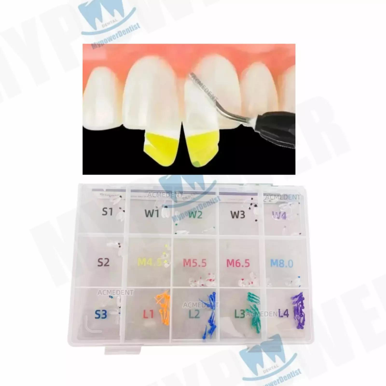 Dental Clear Matrix Anterior Posterior Teeth Matrix Wedges Kit Fit Bioclear BT