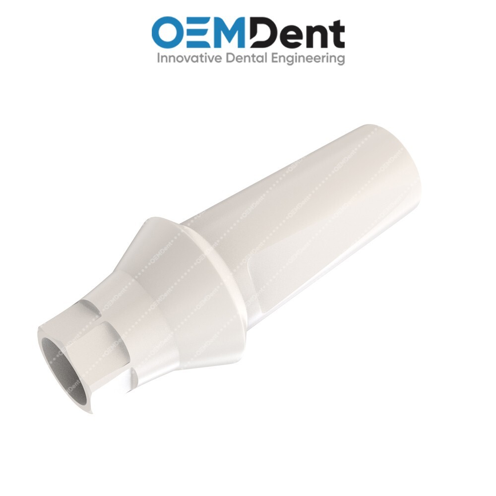 Peek Temporary Anatomic Straight Abutment Compatible NobelActive®️RP Conical